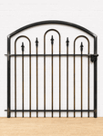 3ft x 4ft Wrought Iron Des Moines Entry Gate