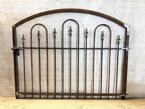 Heavy Wide 3t x 4.5w Missoula Entry Metal Gate - 1.25 Frame