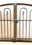 7 Wide Metal Missoula Gate - Double Entry With 1.25 Sq Frame