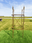 4 Finial Blossom Obelisk - 17dia Flower Container Garden Topiary