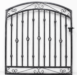 4-ft Tall Donovan Metal Entry Gate - 54 Opening