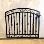4-ft Tall Donovan Metal Entry Gate - 54 Opening