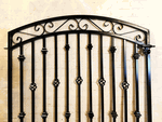4-ft Tall Donovan Metal Entry Gate - 54 Opening