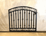 4-ft Tall Donovan Metal Entry Gate - 54 Opening