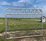 43t x 48w Forged Ring Double Woven Wire Gate - Galvanized