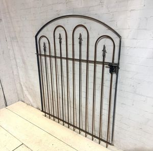 4 Wide Iron Woodson Gate For 4 t. Wrought Iron Fence