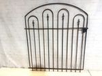 4 Wide Iron Woodson Gate For 4 t. Wrought Iron Fence