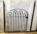 4 Wide Iron Woodson Gate For 4 t. Wrought Iron Fence