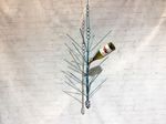 42 Wrought Iron Hanging Wine Bottle Tree Rack