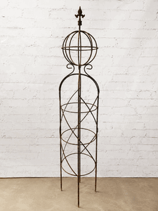 Mystic 44 Medium Sphere Wrought Iron Topiary