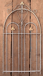 47.5" Handmade Wrought Iron Garden Gate