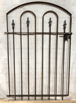 Wrought Iron 4ft Tall x 34in Wide Woodson Entry Gate