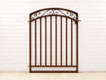 Wrought Iron 4ft Tall x 3.3ft Wide Delaney Entry Gate