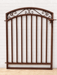 Wrought Iron 4ft Tall x 3.3ft Wide Delaney Entry Gate