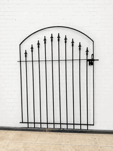 Wrought Iron 4ft Tall x 3.5ft Wide Clarkson Entry Gate