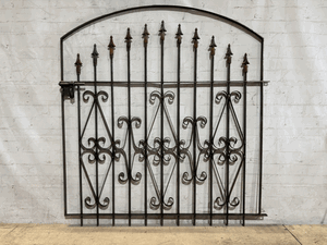 Wrought Iron 4ft Tall x 45in Wide Curly Clarkson Garden Gate