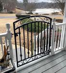 4t Metal Donovan Entry Gate 42in - 48in Wide