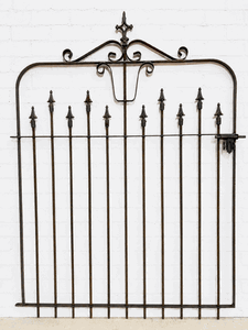 Wrought Iron 4ft Tall x 4ft Wide Ornate Entry Gate