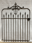 Wrought Iron 4ft Tall x 4ft Wide Ornate Entry Gate