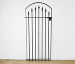 5't x 30"w Wrought Iron Clarkson Entry Gate For Narrow Opening