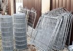 3t Double Loop Fence 50 Long - Galvanized Roll Fencing