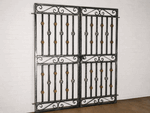 5't Double Stockton Entrance Metal Gate