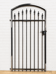 Wrought Iron 5ft Tall x 3ft Wide Lamoine Entry Gate