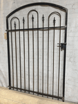 5ft Tall x 4ft Wide Wrought Iron Des Moines Entry Gate