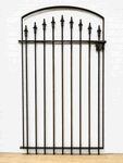 Wrought Iron 5ft Tall x 3ft Wide Clarkson Entry Gate