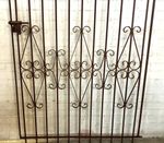 Metal Curly Clarkson 60 x 44 Entrance Gate