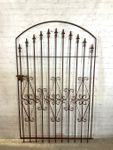 Metal Curly Clarkson 60" x 44" Entrance Gate