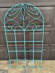 60 Wrought Iron Checkerboard Trellis Flower & Vine Support