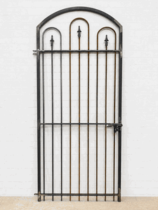 6ft Tall x 3.5ft Wide Wrought Iron Des Moines Entry Gate