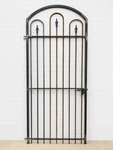 6ft Tall x 3.5ft Wide Wrought Iron Des Moines Entry Gate