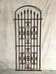 6ft Tall Wrought Iron Curly Clarkson Ornate Garden Gate