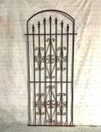 6ft Tall Wrought Iron Curly Clarkson Ornate Garden Gate