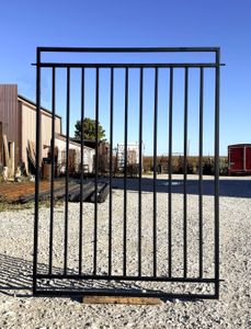 Wrought Iron Large Denali Entrance Gate