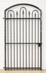 Wrought Iron 6ft Tall X 4ft Wide Des Moines Entrance Gate