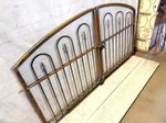 7 Wide Metal Missoula Gate - Double Entry With 1.25 Sq Frame
