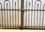 7 Wide Metal Missoula Gate - Double Entry With 1.25 Sq Frame