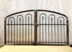7 Wide Metal Missoula Gate - Double Entry With 1.25 Sq Frame