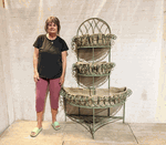 70 Victorian Birthday Cake Plant Stand
