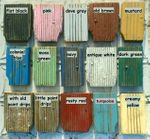 72 Double Wooden Ladder Book Shelves - Round Rungs