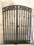 72" x 60" Metal Concord Select Center Divide Gate Entry