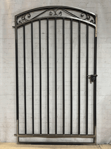 Wrought Iron 6ft Tall x 3.5ft Wide Delaney Entry Gate