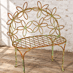 Adult Daisy Bench Chair - Exterior and Outdoor Furniture