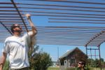 3 Arched Mission Gazebo / Outdoor Pergolas