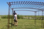 3 Arched Mission Gazebo / Outdoor Pergolas
