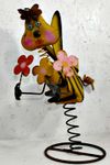 Benji Bumblebee Recycled Metal  Yard Decor