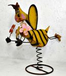 Benji Bumblebee Recycled Metal  Yard Decor